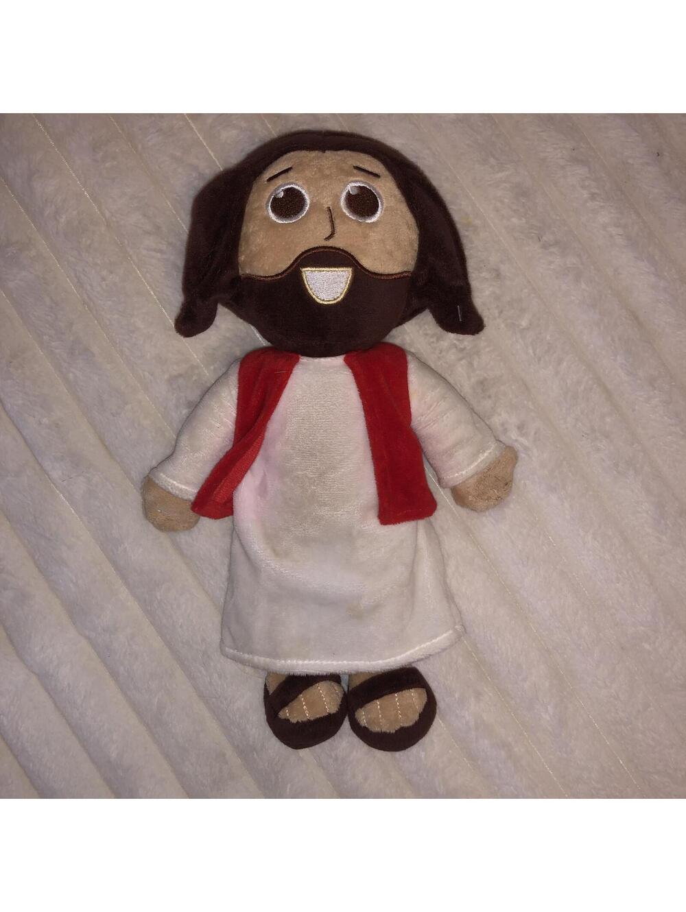 THE TALKING JESUS DOLL 12” PLUSH TOY WITH 10 BIBLE VERSES WORKS!